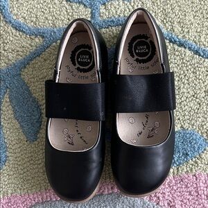 Livie & Luca Black Dress Shoes for Kids
